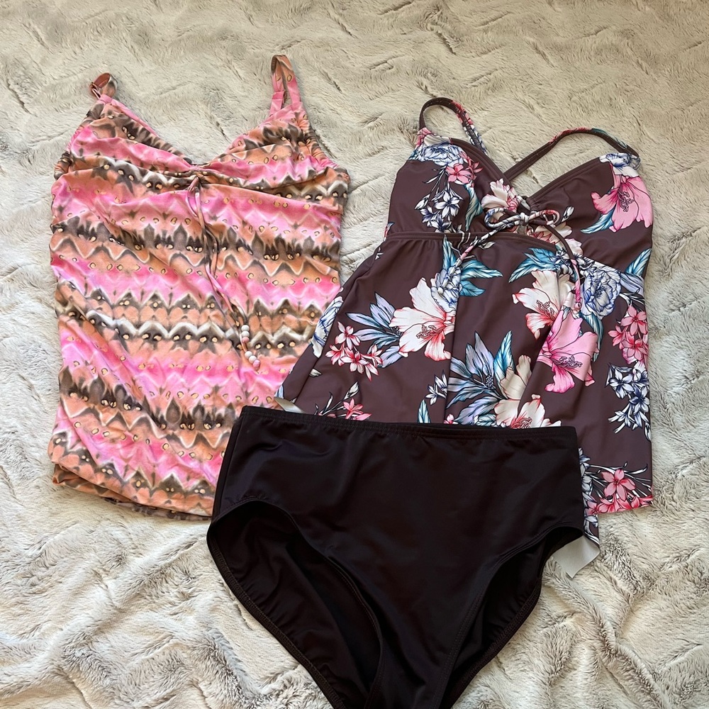Tankini Bathing Suit Set